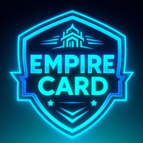 Empire Card app download banner for Android and iOS instructions